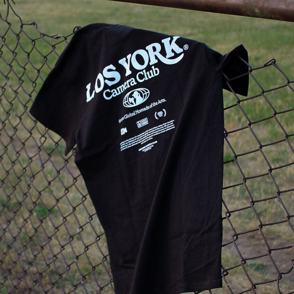 LOS YORK Camera Club Heavy Weight T Black or Off White