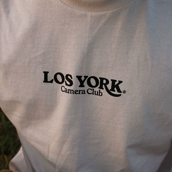 LOS YORK Camera Club Heavy Weight T Black or Off White