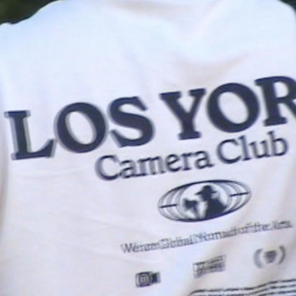 LOS YORK Camera Club Heavy Weight T Black or Off White